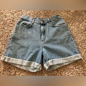 Women’s Vintage Riders Blue Jean Shorts